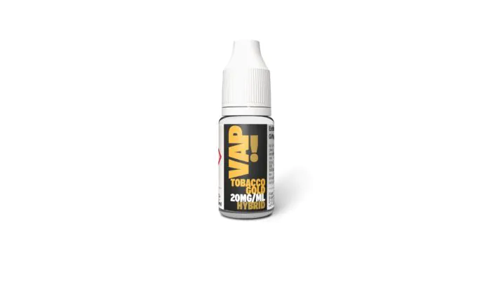 VAP! Hybrid Tobacco Gold – Premium E-Liquid mit Nikotinsalz