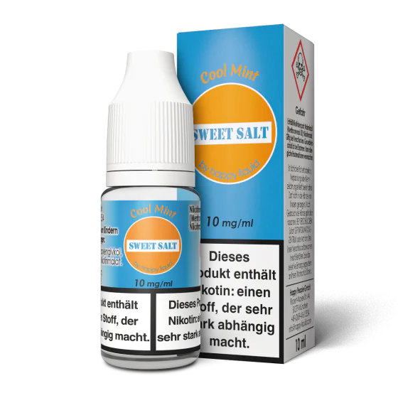 liquid 30ml mit nikotin Cool Mint e-Liquid – Sweet Salt by happy liquid