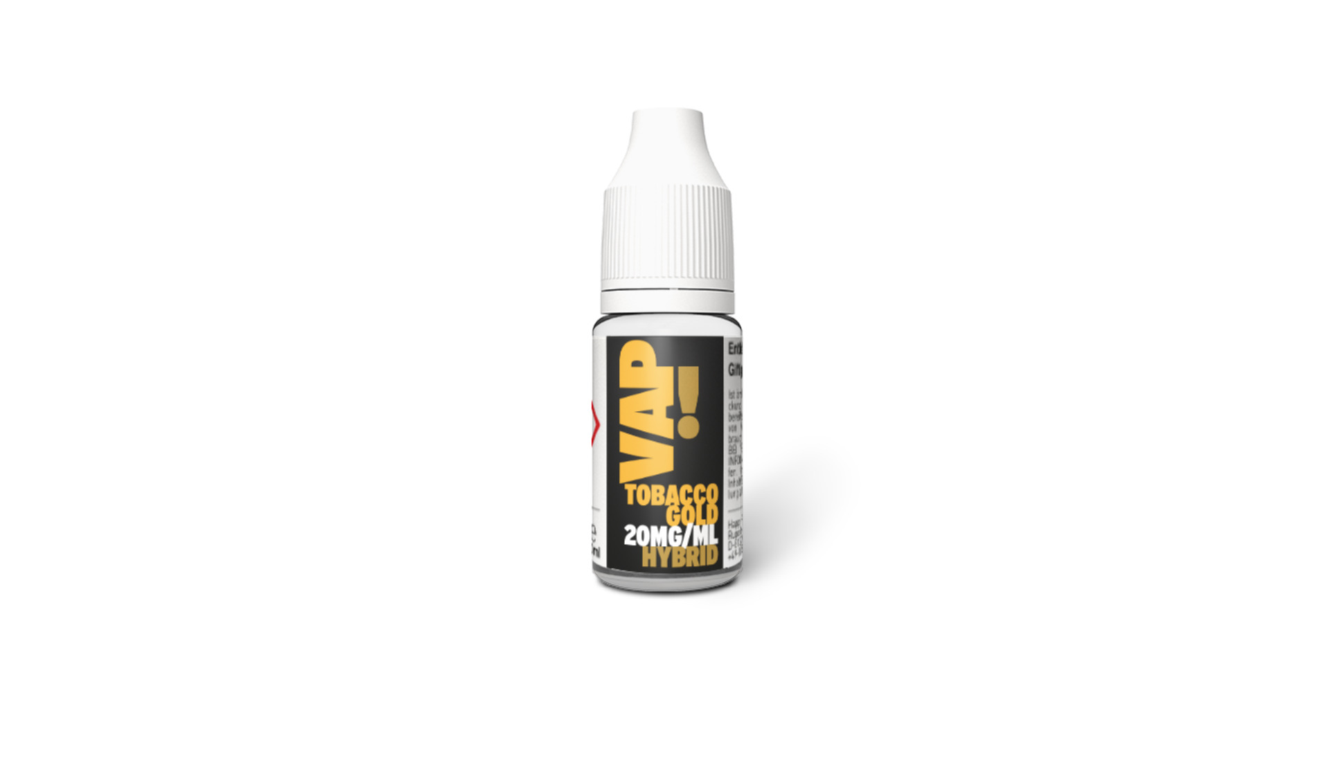 VAP! Hybrid Tobacco Gold  Premium E-Liquid mit Nikotinsalz